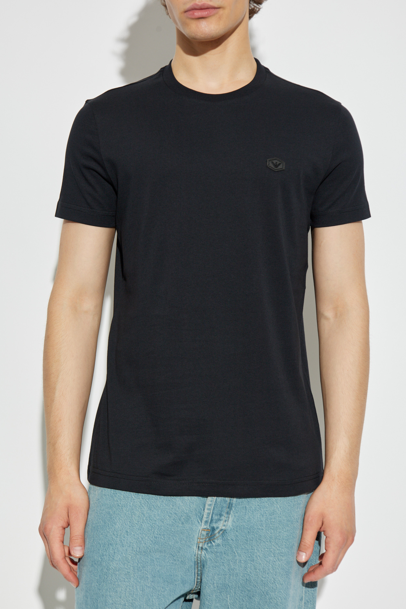 Emporio Armani T-shirt with logo | Men's Clothing | Vitkac